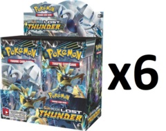 Pokemon SM8 Lost Thunder Booster Box CASE (6 Booster Boxes)